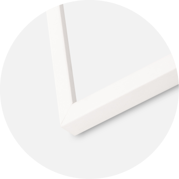 Rama biała Wąska 40 x 50 cm