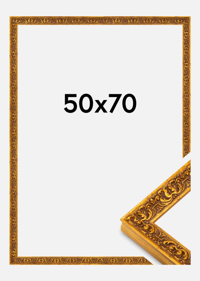 Rama Amber Akrylglas Złoty 50x70 cm