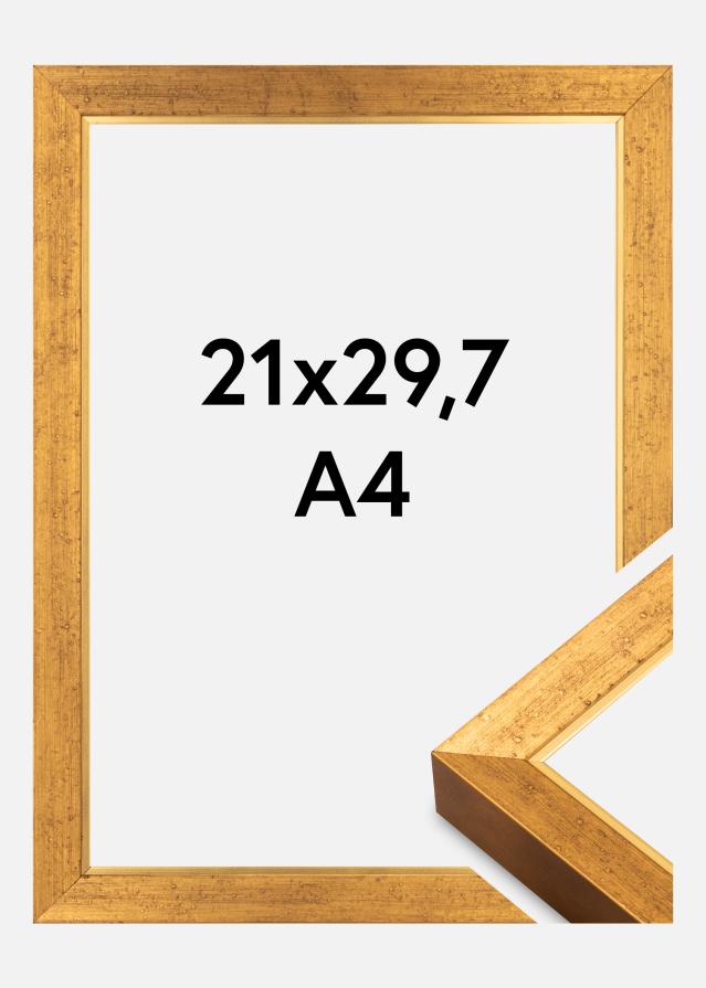 Rama Brema Akrylglas Złoty 21x29,7 cm (A4)