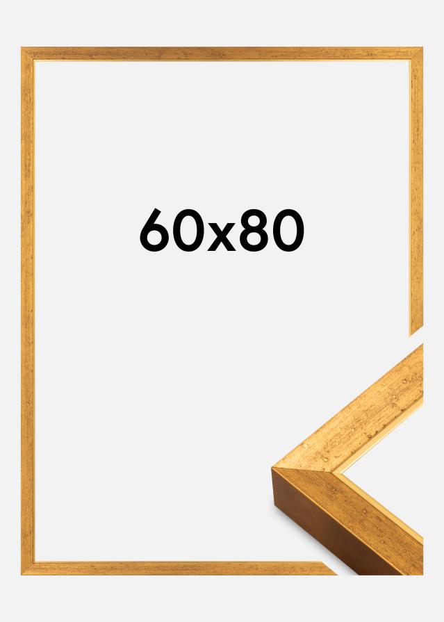 Rama Brema Akrylglas Złoty 60x80 cm