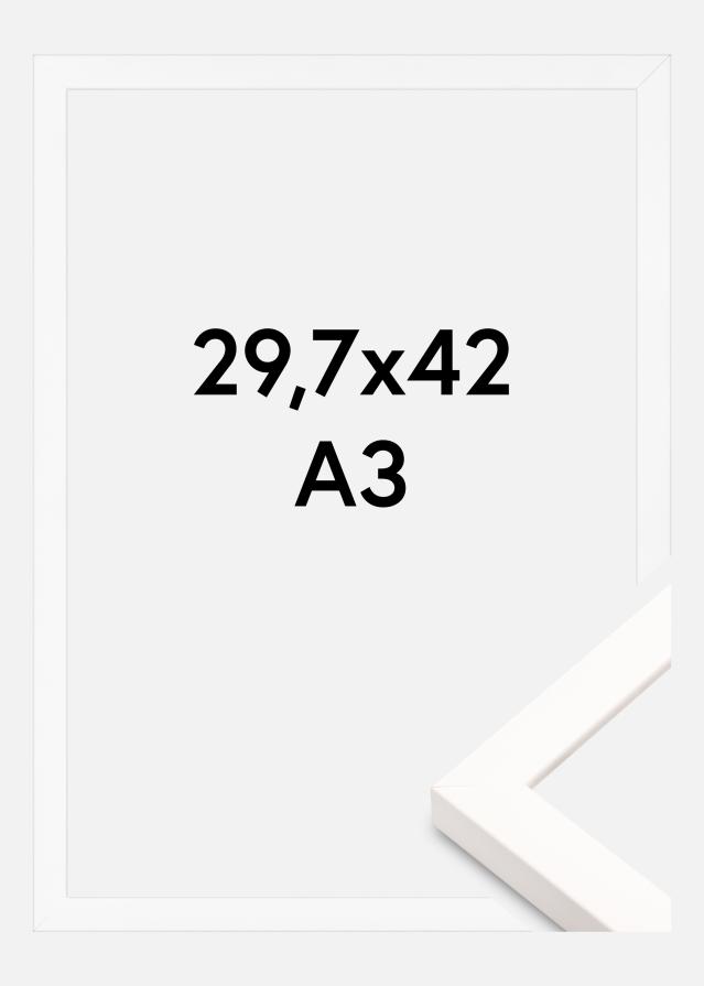 Rama Brooke Akrylglas Biały 29,7x42 cm (A3)