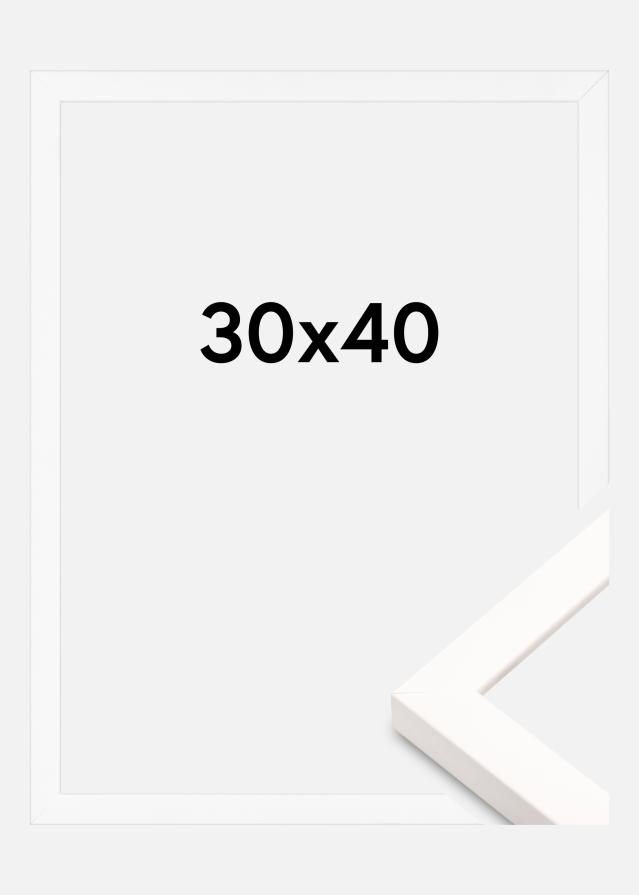 Rama Brooke Akrylglas Biała 30x40 cm