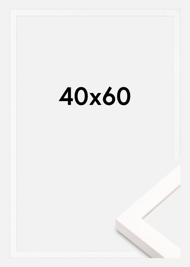 Rama Brooke Akrylglas Biały 40x60 cm