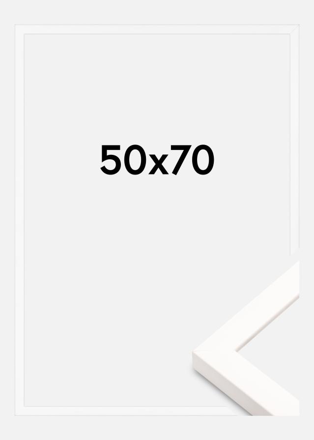 Rama Brooke Akrylglas Biały 50x70 cm