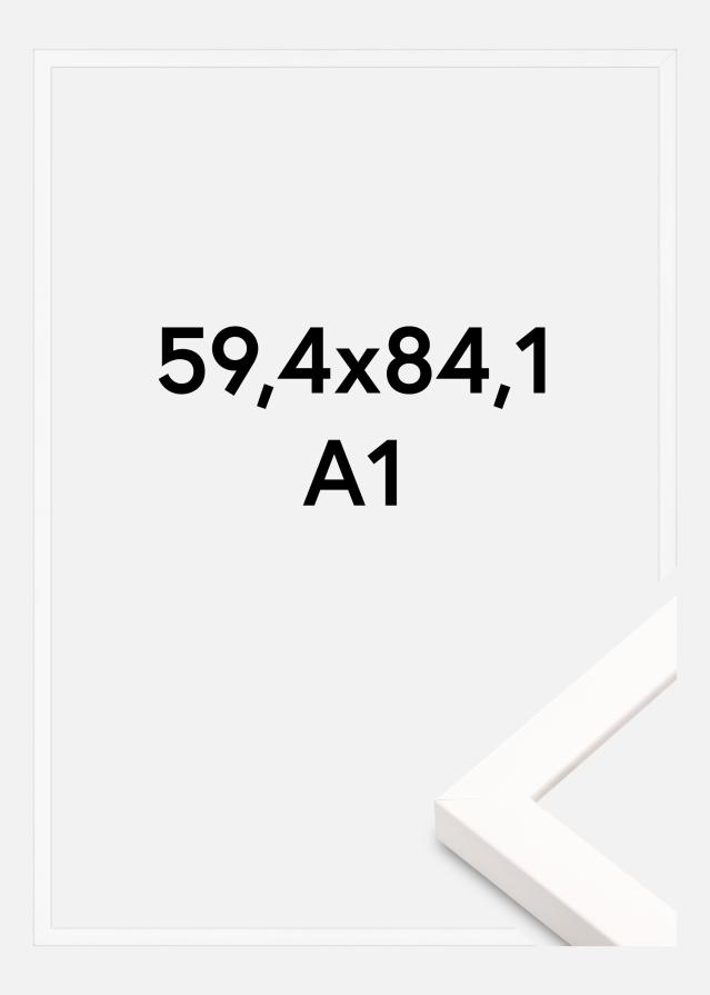 Rama Brooke Akrylglas Biały 59,4x84,1 cm (A1)