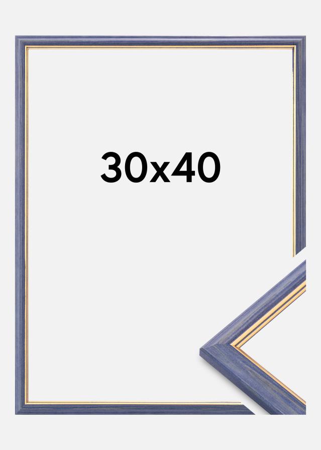 Rama Claudia Akrylglas Niebieski 30x40 cm