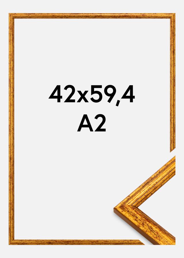 Rama Claudia Akrylglas Złoto 42x59,4 cm (A2)