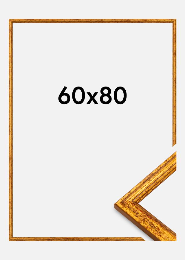 Rama Claudia Akrylglas Złoto 60x80 cm