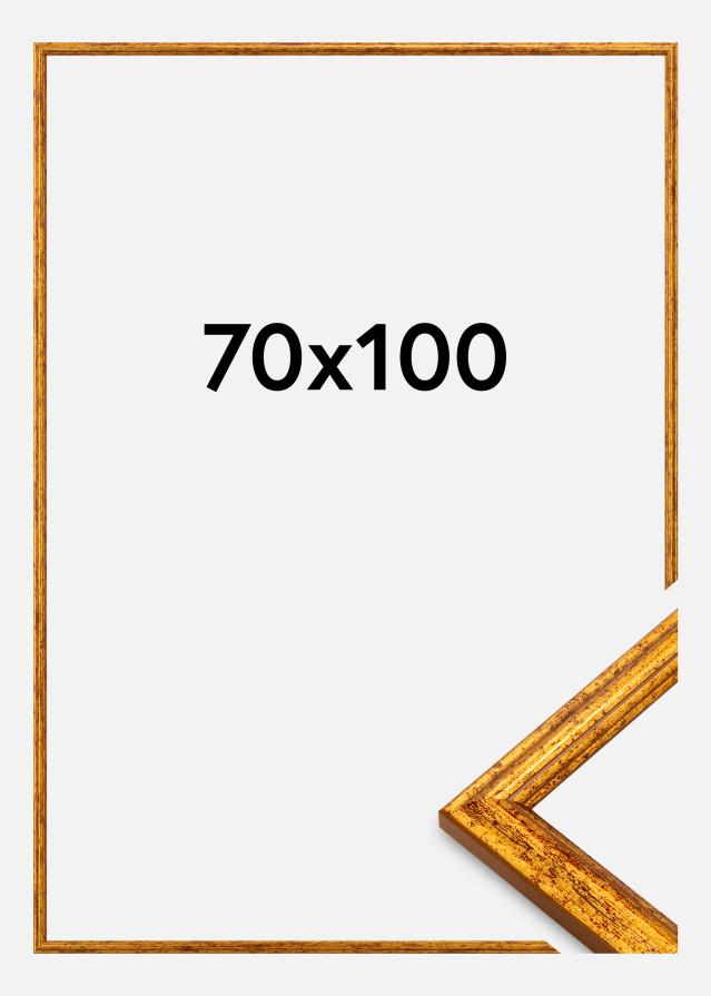 Rama Claudia Akrylglas Złoty 70x100 cm