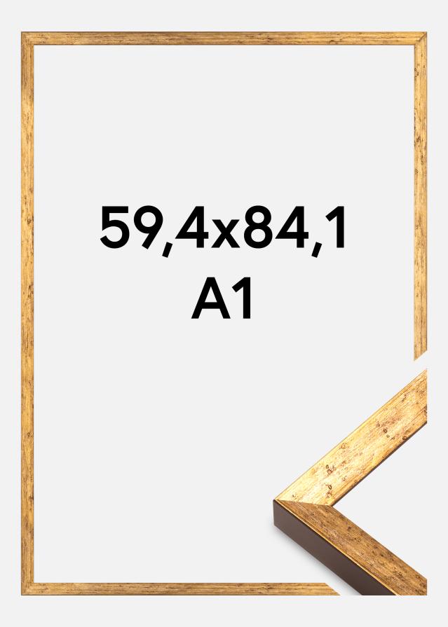 Rama Dune Akrylglas Złoty 59,4x84,1 cm (A1)