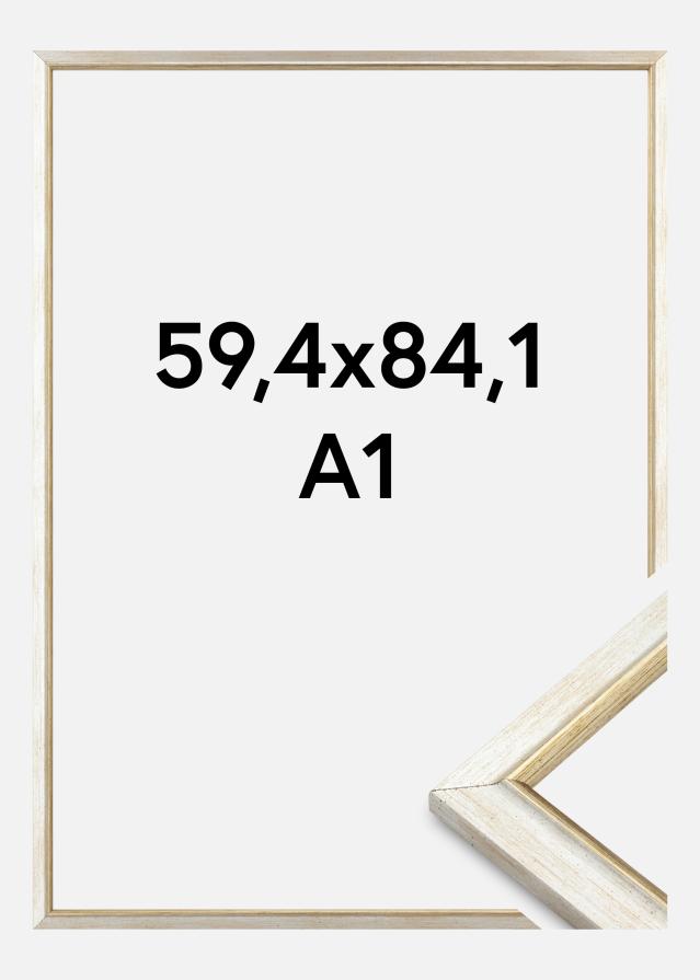 Rama Marisa Akrylglas Srebrny 59,4x84,1 cm (A1)