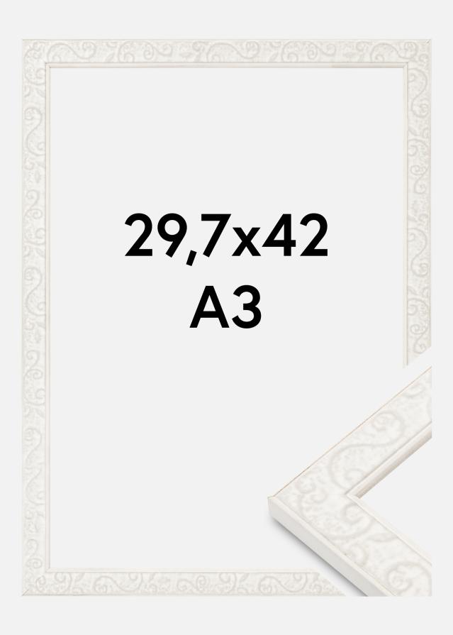 Rama Milton Akrylglas Biały 29,7x42 cm (A3)