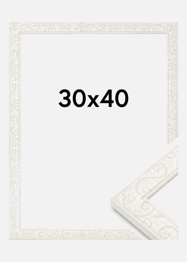 Rama Milton Akrylglas Biały 30x40 cm