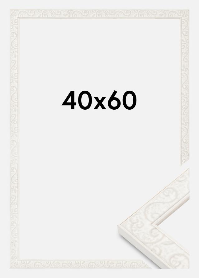 Rama Milton Akrylglas Biały 40x60 cm