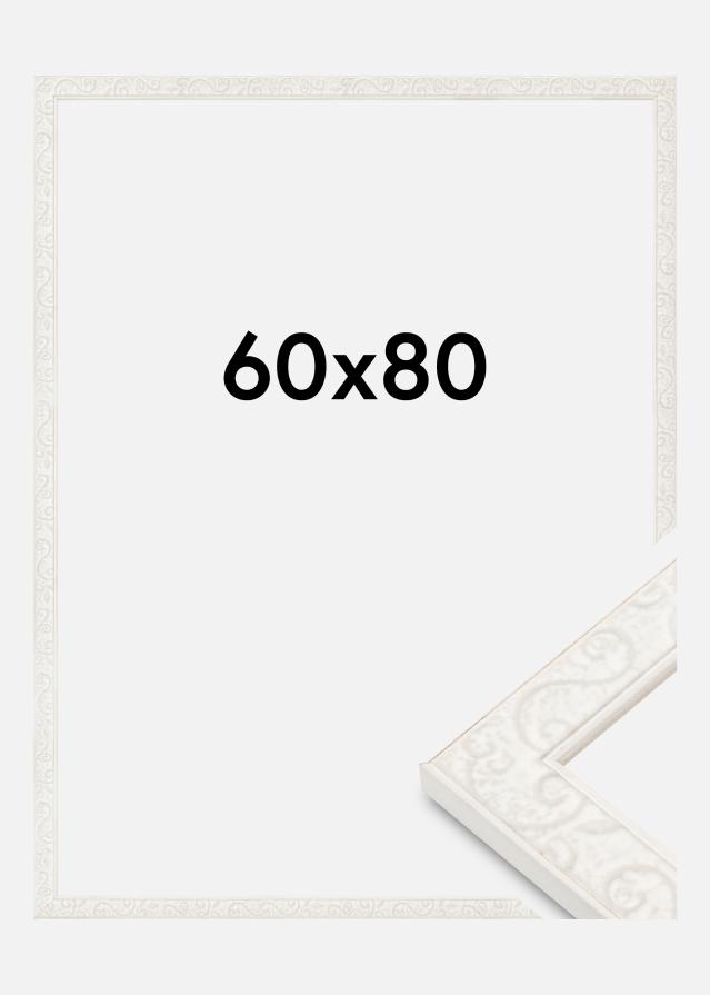 Rama Milton Akrylglas Biały 60x80 cm