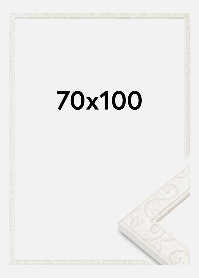 Rama Milton Akrylglas Biały 70x100 cm