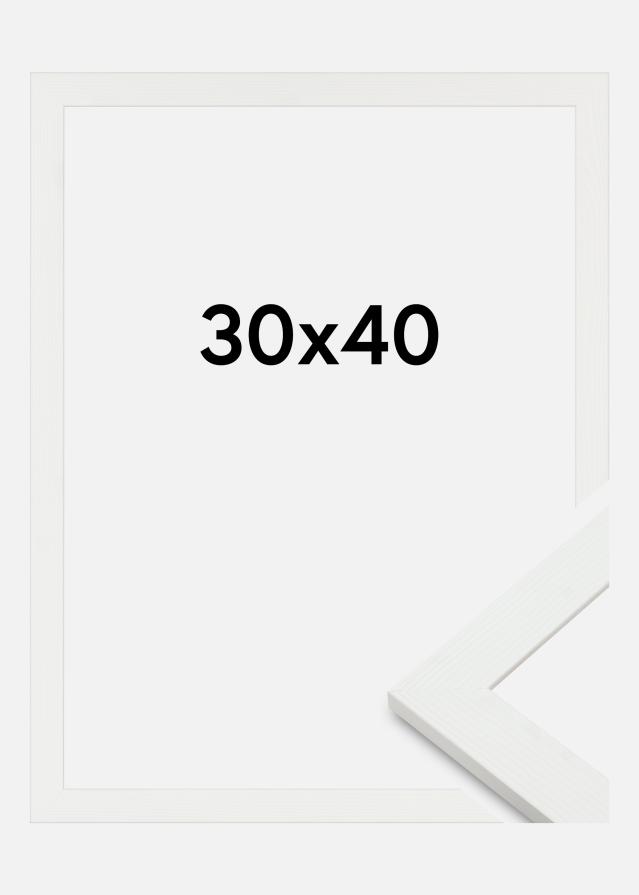 Rama Sandra Akrylowa Biały 30x40 cm
