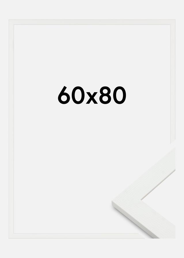 Rama Sandra Akryl Szkło Biały 60x80 cm