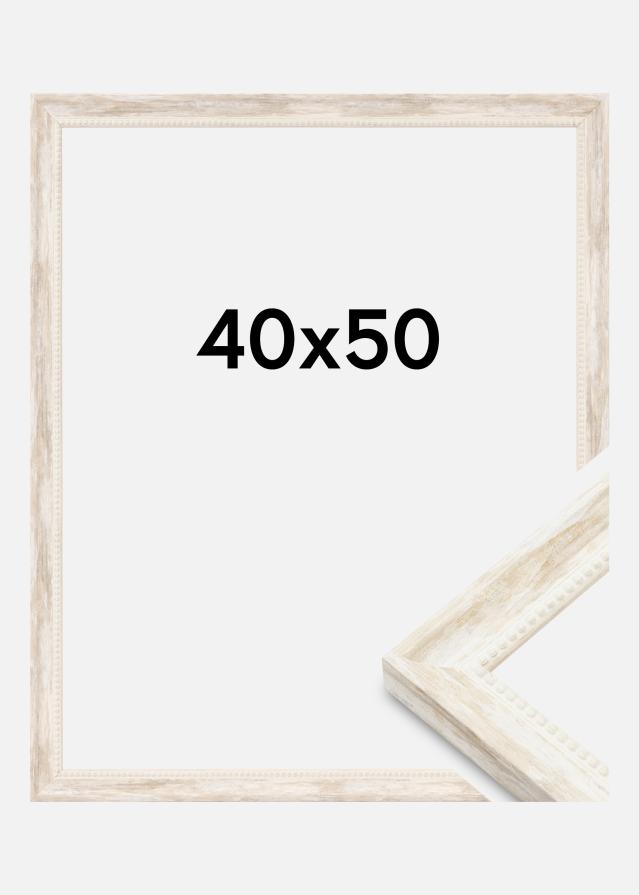 Rama Soledad Akrylglas Biały 40x50 cm