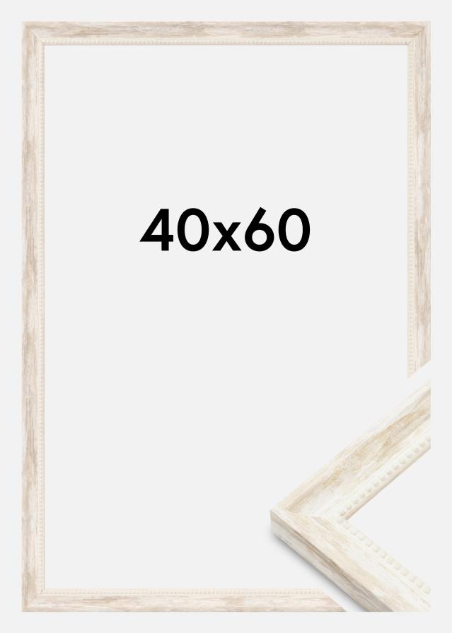 Rama Soledad Akrylglas Biały 40x60 cm