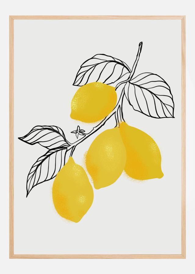 Lamya lemons Plakat