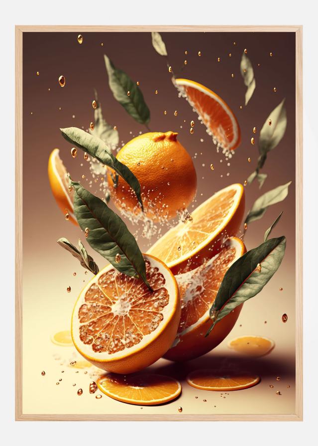 Fresh Oranges Plakat