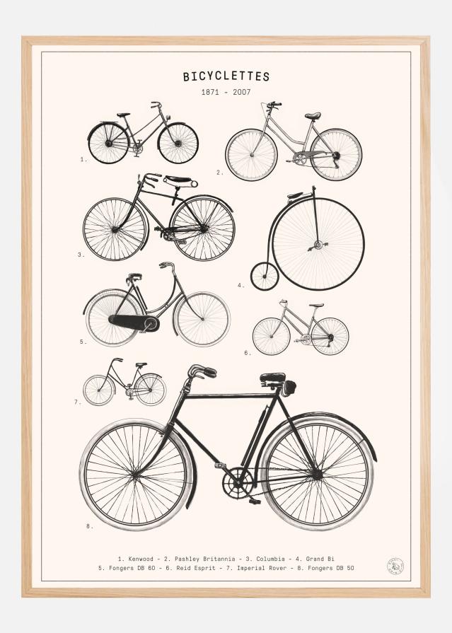 Bicyclettes Plakat