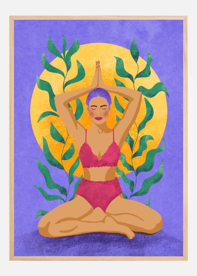 Meditation Plakat