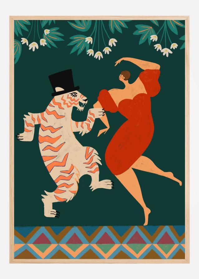 A Date With a Wild Cat Plakat