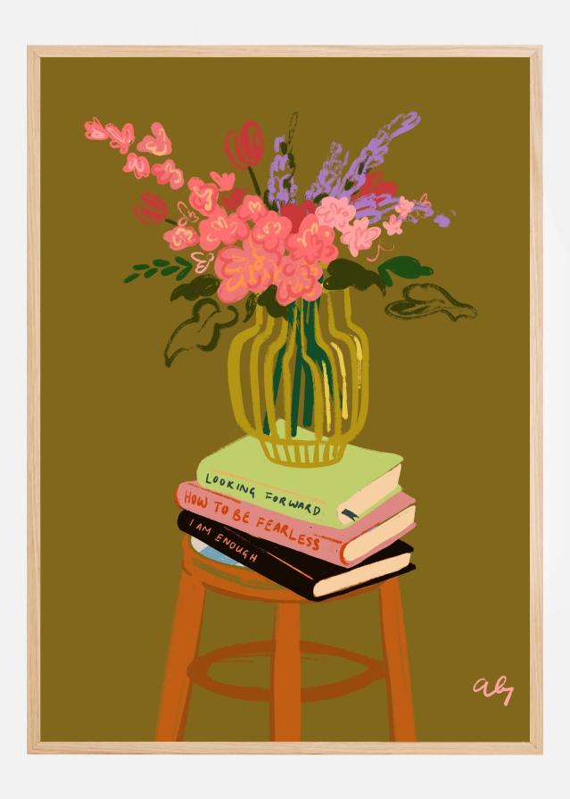 Floral Vase Plakat