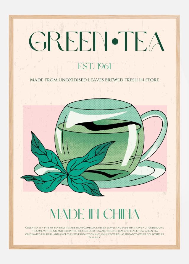 Green Tea No1 Plakat