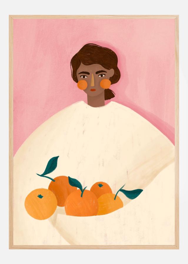 The Woman With the Oranges Plakat