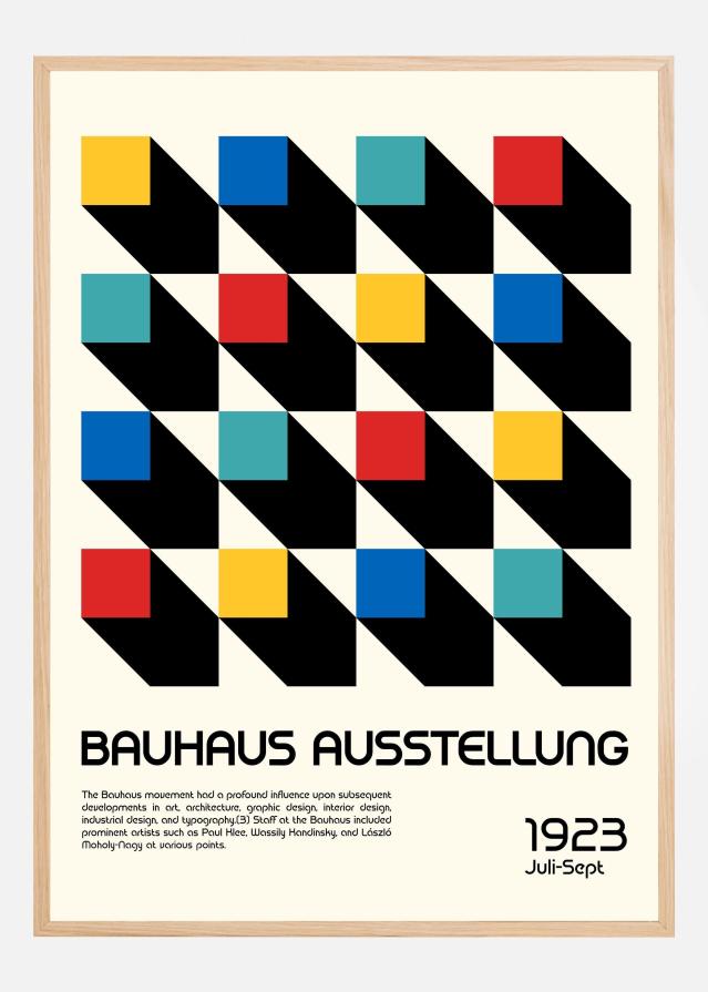 Bauhaus Ausstellung Plakat