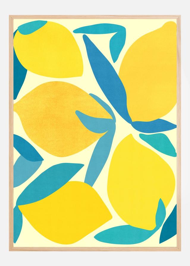 Lemon Shapes Plakat