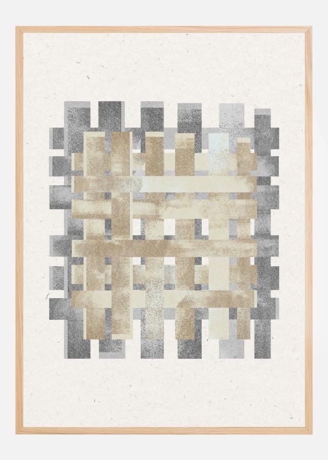 Pattern on Pattern No.2 Plakat