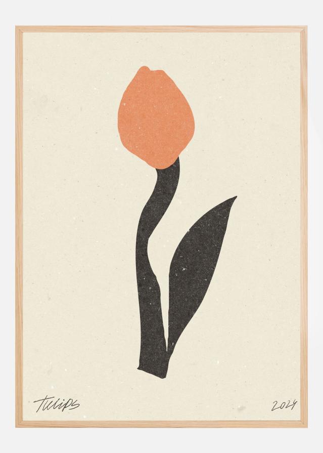 Modern Flower 01 Plakat