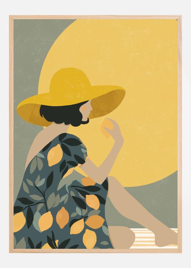 Lemon Vibes 02 Plakat