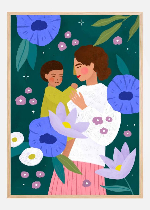 Mother and Child Plakat