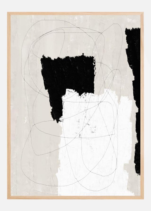 Abstract Oil Painting Plakat