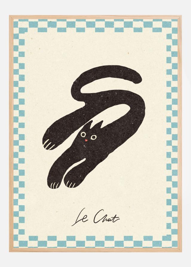 Le Chat Plakat