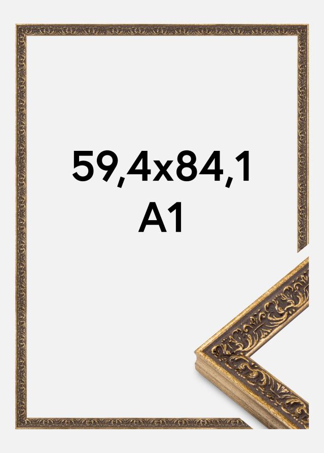 Rama Amber Akrylglas Srebrny 59,4x84,1 cm (A1)
