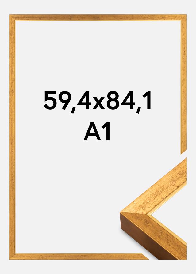 Rama Brema Szkło Akrylowe Złoty 59,4x84,1 cm (A1)