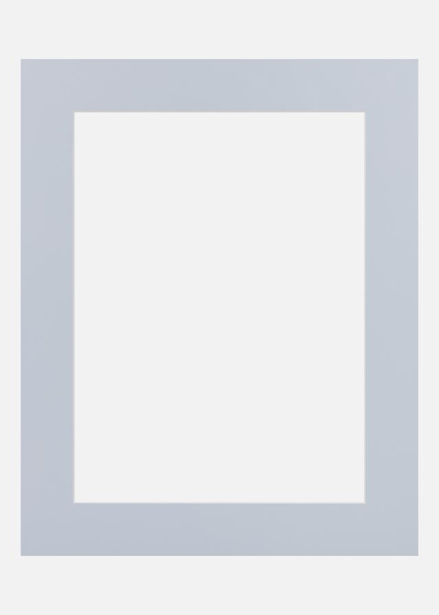 Passepartout Blue Satin (Białe Rdzeń) 30x40 cm (19x29)