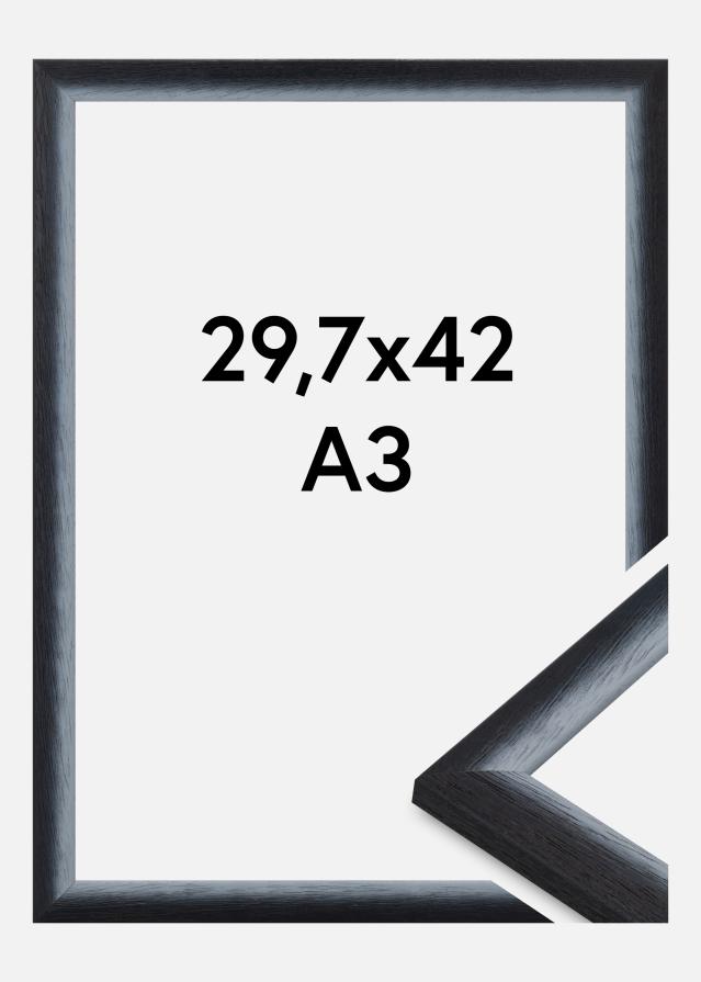 Rama Cornwall Szkło akrylowe Czarny 29,7x42 cm (A3)