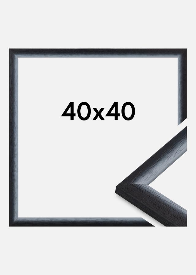 Rama Cornwall Szkło akrylowe Czarny 40x40 cm
