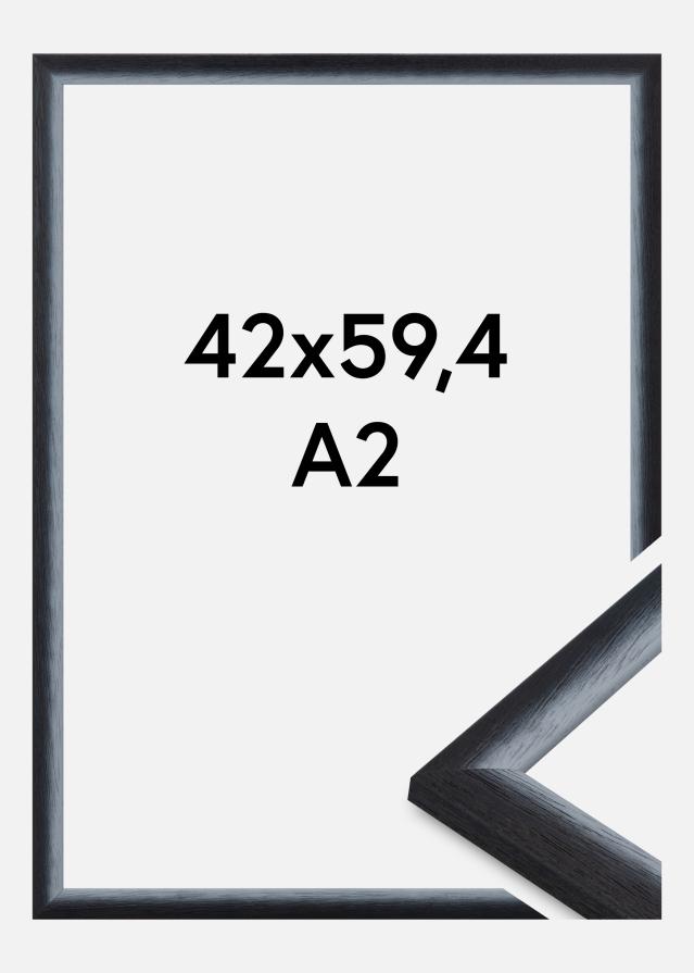 Rama Cornwall Szkło akrylowe Czarny 42x59,4 cm (A2)