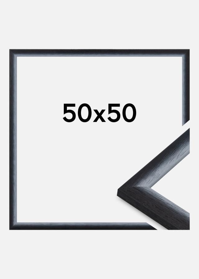 Rama Cornwall Szkło akrylowe Czarny 50x50 cm