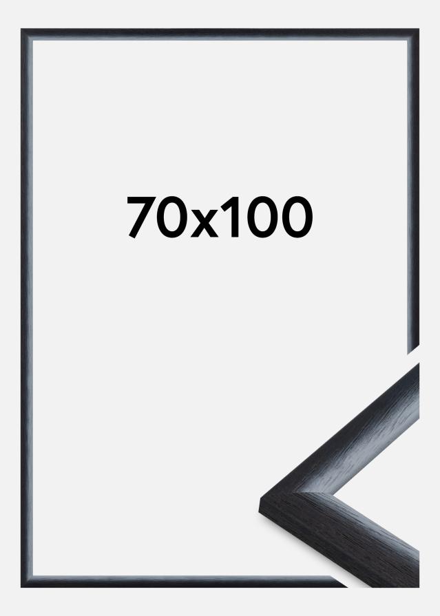 Rama Cornwall Szkło akrylowe Czarny 70x100 cm