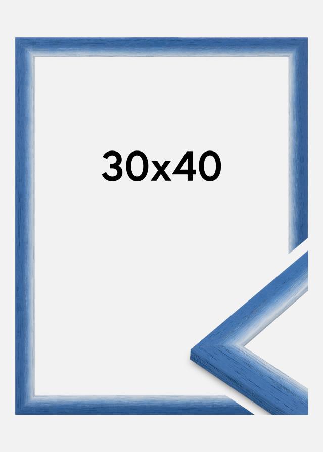 Rama Cornwall Szkło akrylowe Niebieska 30x40 cm