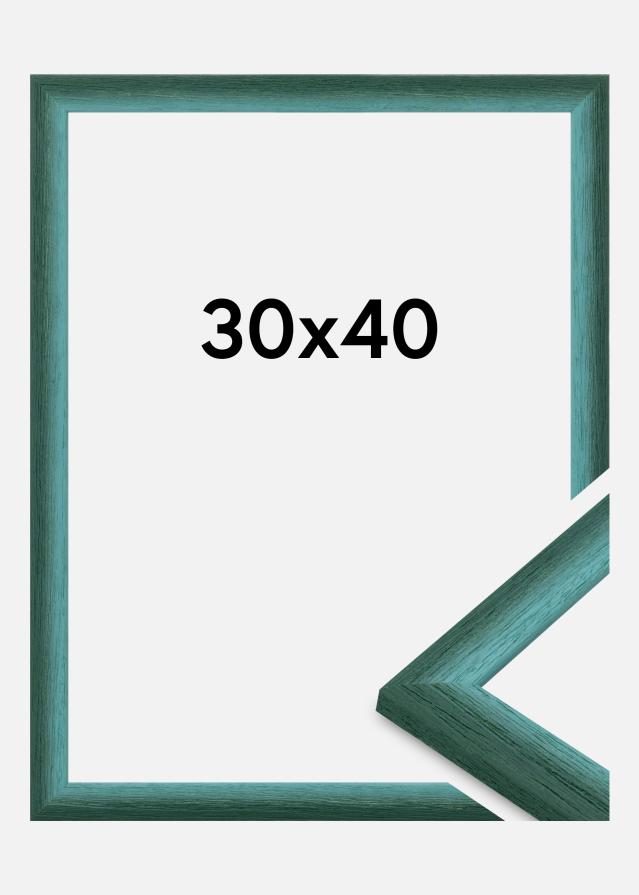 Rama Cornwall Szkło akrylowe ciemnozielona 30x40 cm